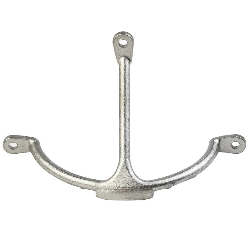 Boat 316 Stainless Steel 3-Prong Bracket Wire Bracket Mast Step  For Boat, Yacht Marine Accessories Rust Resistance