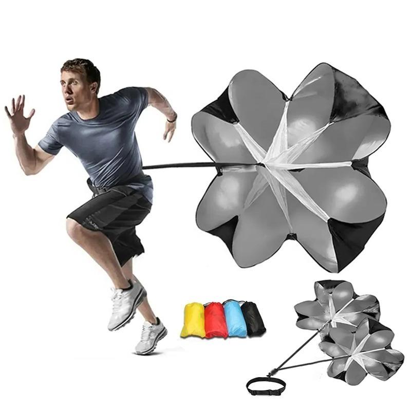 Paracaídas de velocidad ajustable para entrenamiento de agilidad, cuerda de resistencia para fútbol, para fitness, para correr, obstáculos deportivos, herramienta