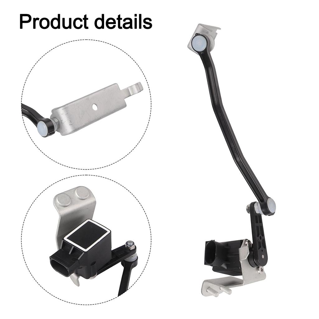 For Ford S-Max 2006-2014 OEM Sensor 1682745 Front Right Leveling Sensor Black Made Of ABS Non-Deformation Feature