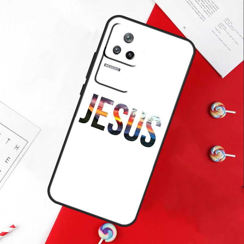 Bible Quotes Jesus God Cover For Xiaomi 14 Ultra 15 13 11T 12T 13T 14T Pro POCO X7 Pro X3 X5 X6 M6 F5 F6 Pro Case