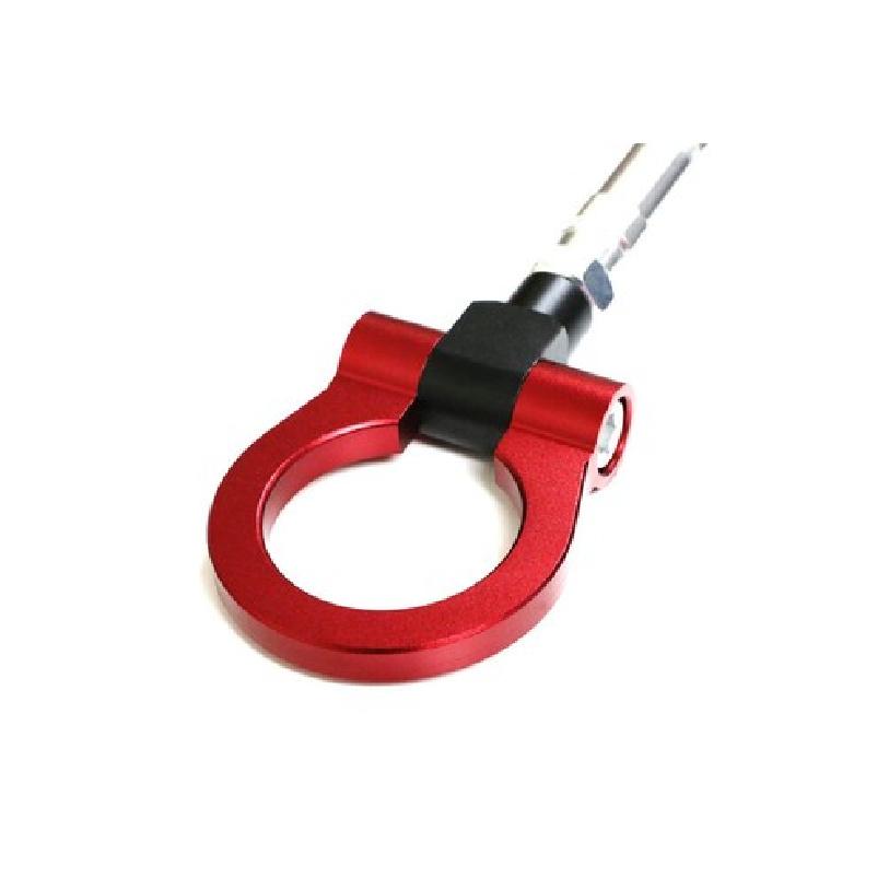 Sports Red Track Racing Style Aluminum Tow Hook Ring For 2015-up Jeep Renegade