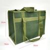 Durable High Strength Tool Bag Water Repellent Canvas Storage Organizer for Truck Trunk Garage Workshop Construction Work