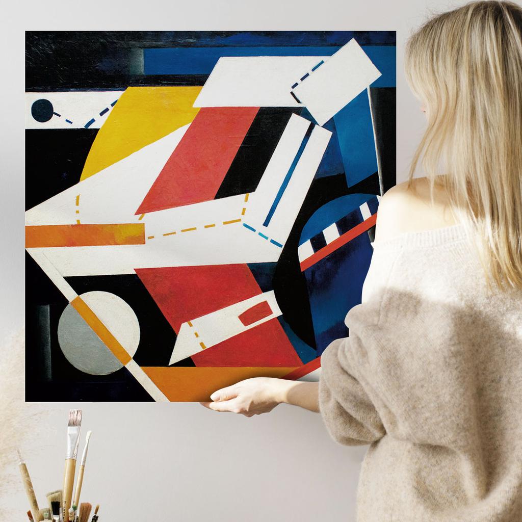 Canvas Painting Abstraction Alexandra Exter