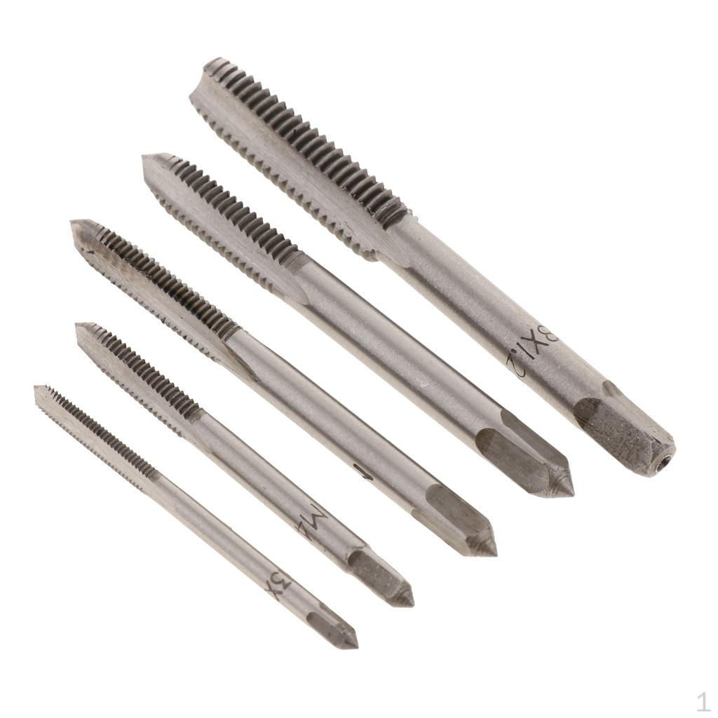 

Набор сверл для резьбы с храповым механизмом 5PC thread tap