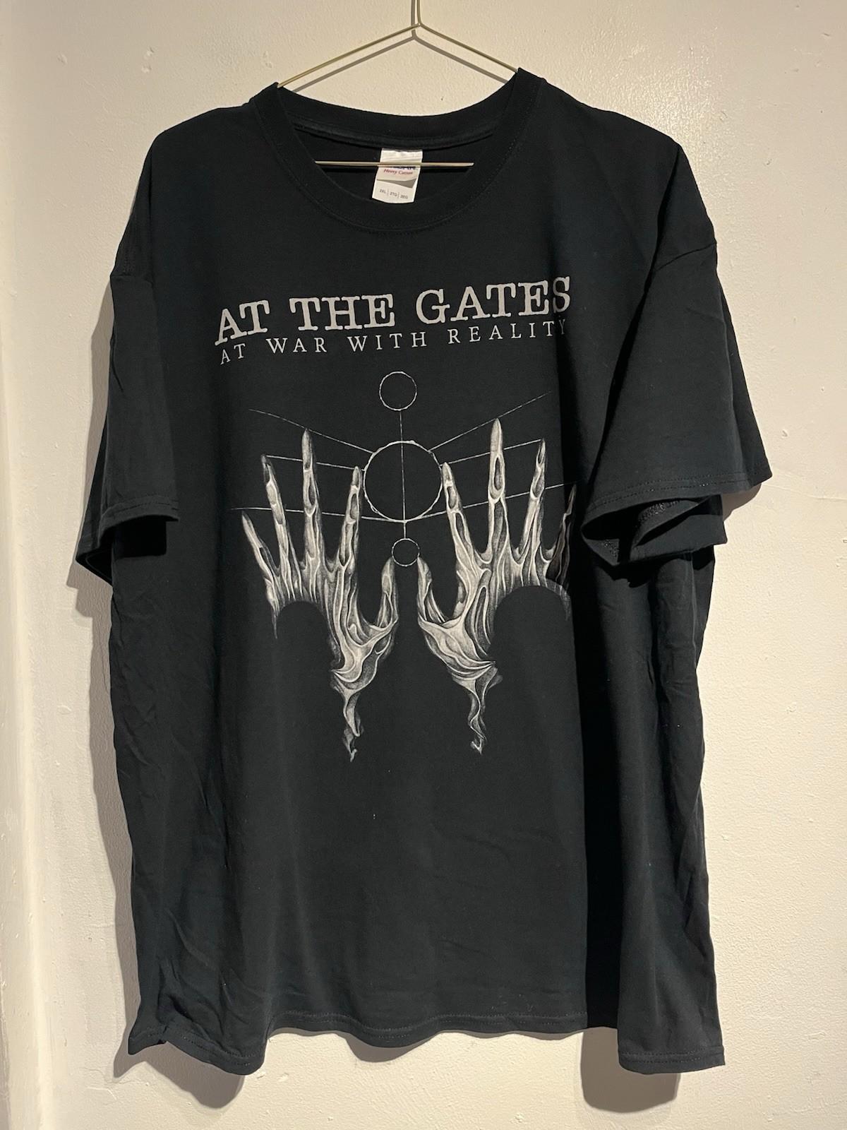 Vintage At The Gates Shirt XXL 2015 Death Metal Crust D Beat Tomas Lindberg Unisex T-Shirt L