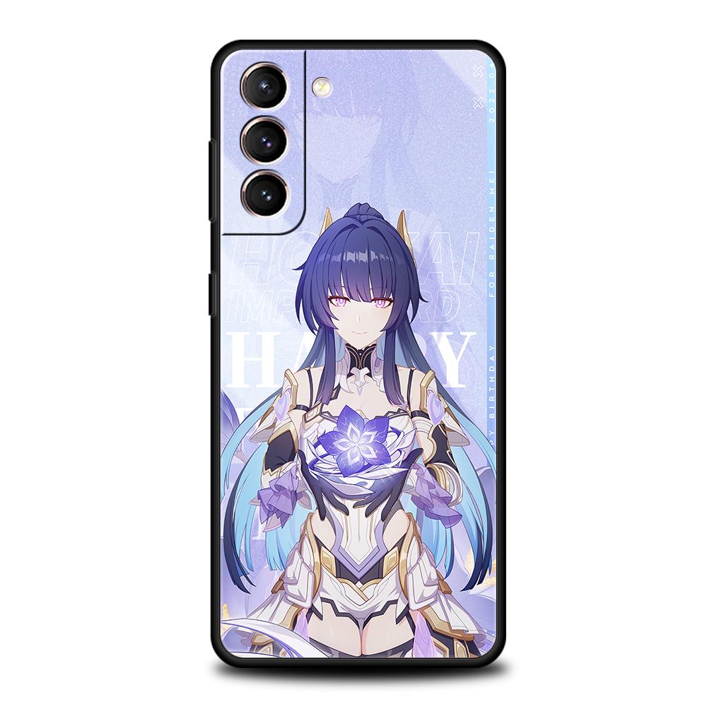 Honkai Impact 3rd Phone Case For Samsung Galaxy S24 S23 Ultra S22 S21 S20 FE 5G S10 S10E S9 Plus S8 Silicone Black Cover Bumper
