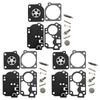 Carburetor Rebuild Kit For Zama C1U-W43 C1U-W45 Poulan BVM210VS Zama RB-156 3pcs