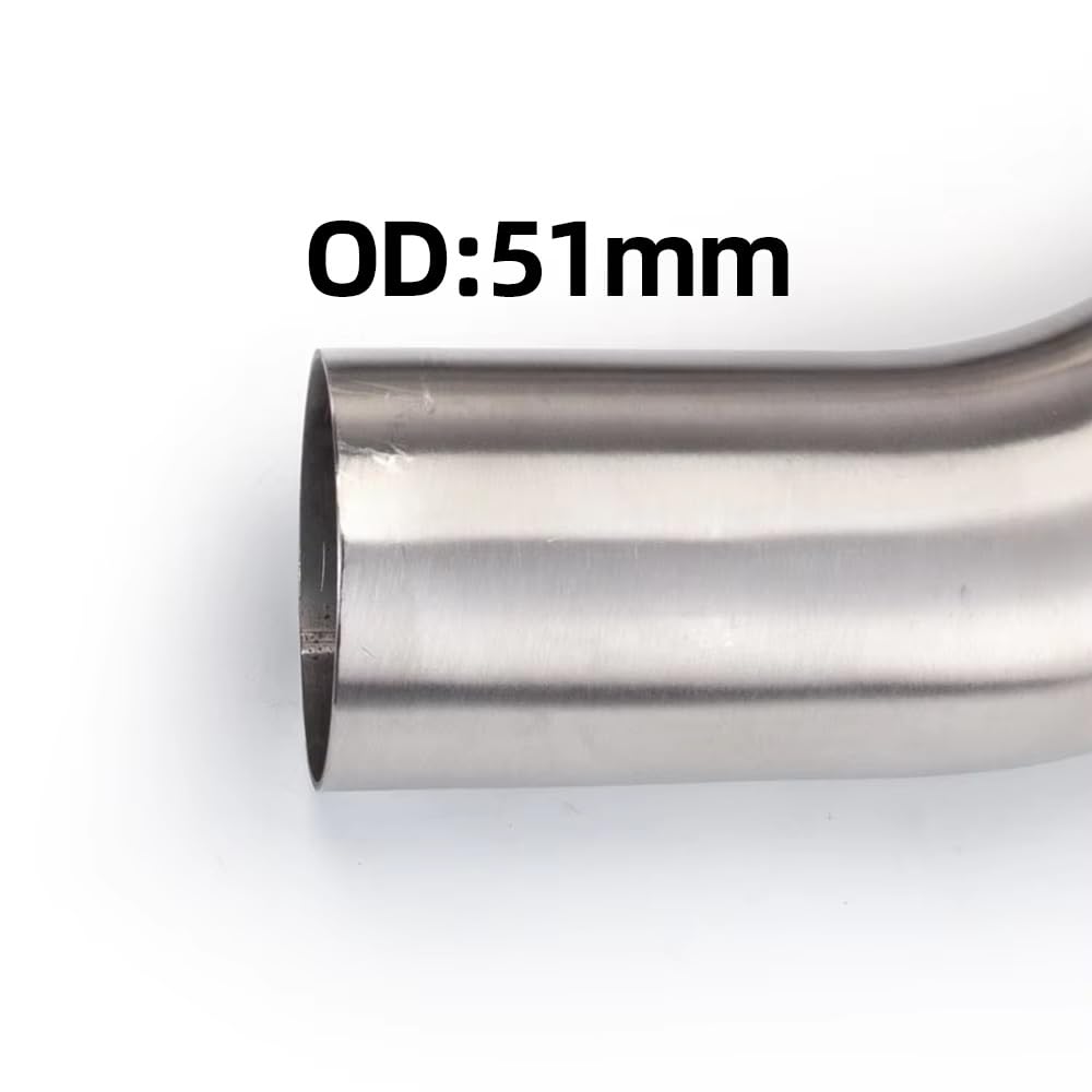 Slip-on Motorcycle Exhaust Middle Pipe Muffler for Ninja ZX25R ZX-25R