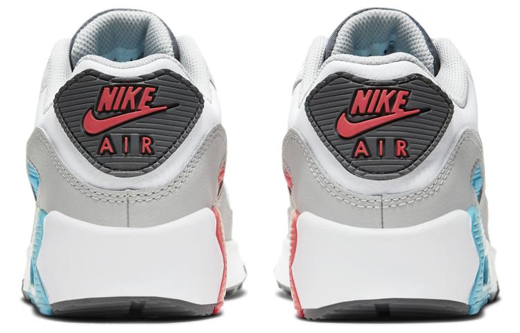 Nike Air Max 90 Leather White Chlorine Blue GS CD6864-108
