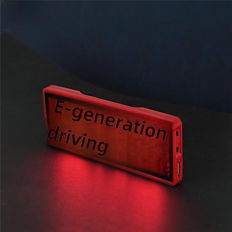 LED Name Badge with Scrolling Display for Employee IDs