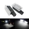 BJM1 ANGRONG 2x LED Footwell Courtesy Door Side Light For Volvo V70 XC70 XC60 V60 V40 S60 S80 White