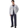 Giacca di jeans Levis Larga Comoda con revers monopetto manica lunga Giubbotti unisex Azzurro chiaro A5782-0051