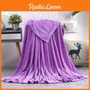 Oversized Simple Solid Color Soft Plush Blanket For Napping Sofa And Bedroom Use