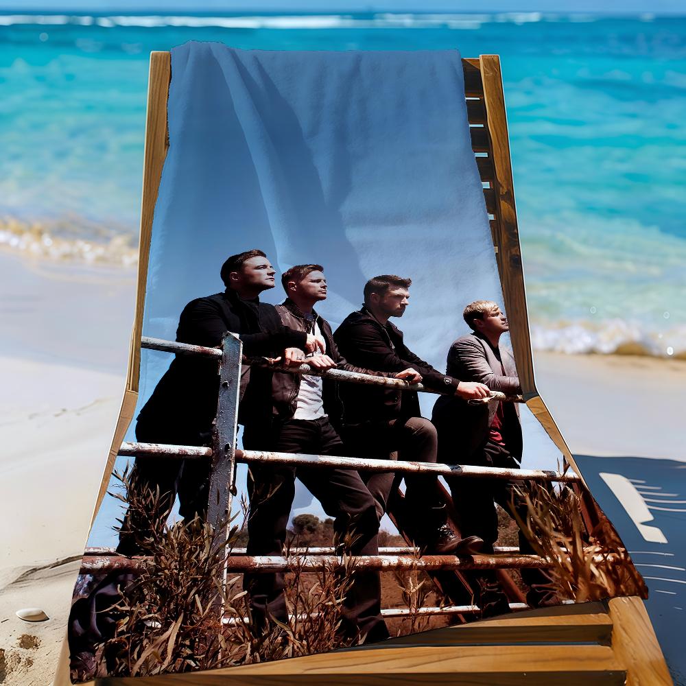 Band W-Westlife-S Towel For Swim Yoga Gym Quick Drying Soft and Skin-friendly Beach Towels All-Season