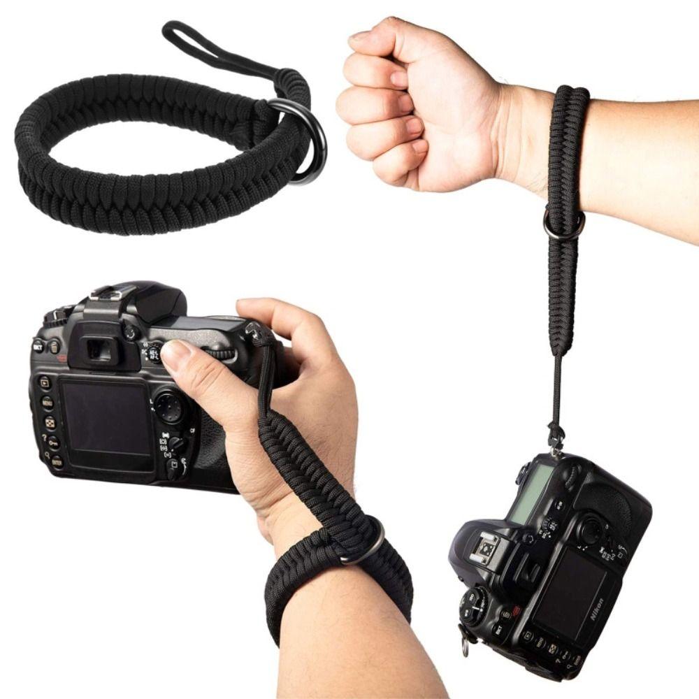 Nylon Umbrella Rope Hand Strap Camera Strap for Canon Nikon Sony Fuji Leica Olympus Telescope
