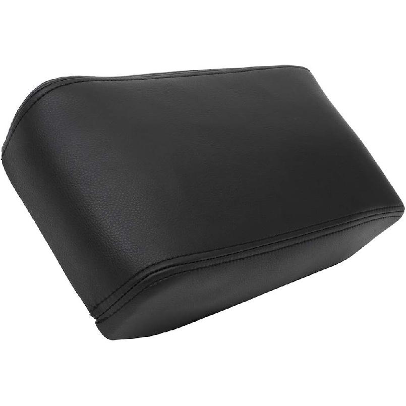 

OCPTY Center Console Cover Leather Black,Custom Fit for 2007-2012 For Nissan Altima,Premium PU Leather Armrest Cover Protector, Enhances Comfort and