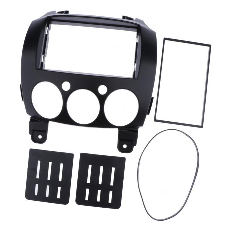 2 Din Car Audio Radio Stereo Fascia Frame Panel for Mazda 2 Demio 2007-2014