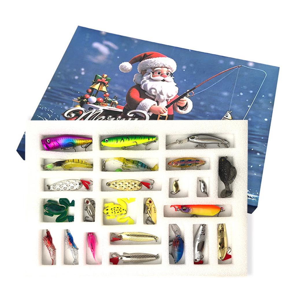 Christmas Fish  Set Creative Fishing Enthusiast Gift Set Multi Variety Fish  Fish  Set