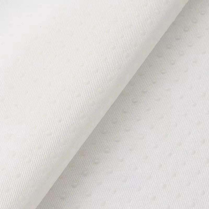 Polyester Anti Slip Cotton Fabric Drill Dotted Anti Skid NonSlip Gripping Material Rubber Coating Mat Cloth DIY Sewing Fabric