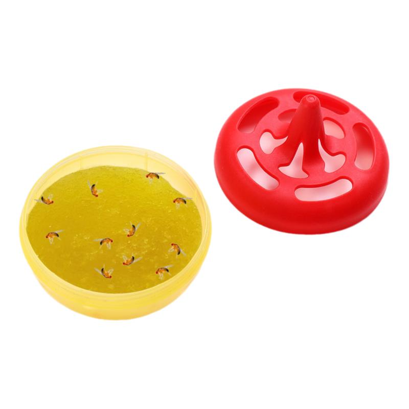 

Powerful Fruit Fly Trap Set Non-Toxic Insect Traps for Kitchen Counters Trap Fruit Flies with Fly Killing Bait1/3/5 Sets Options