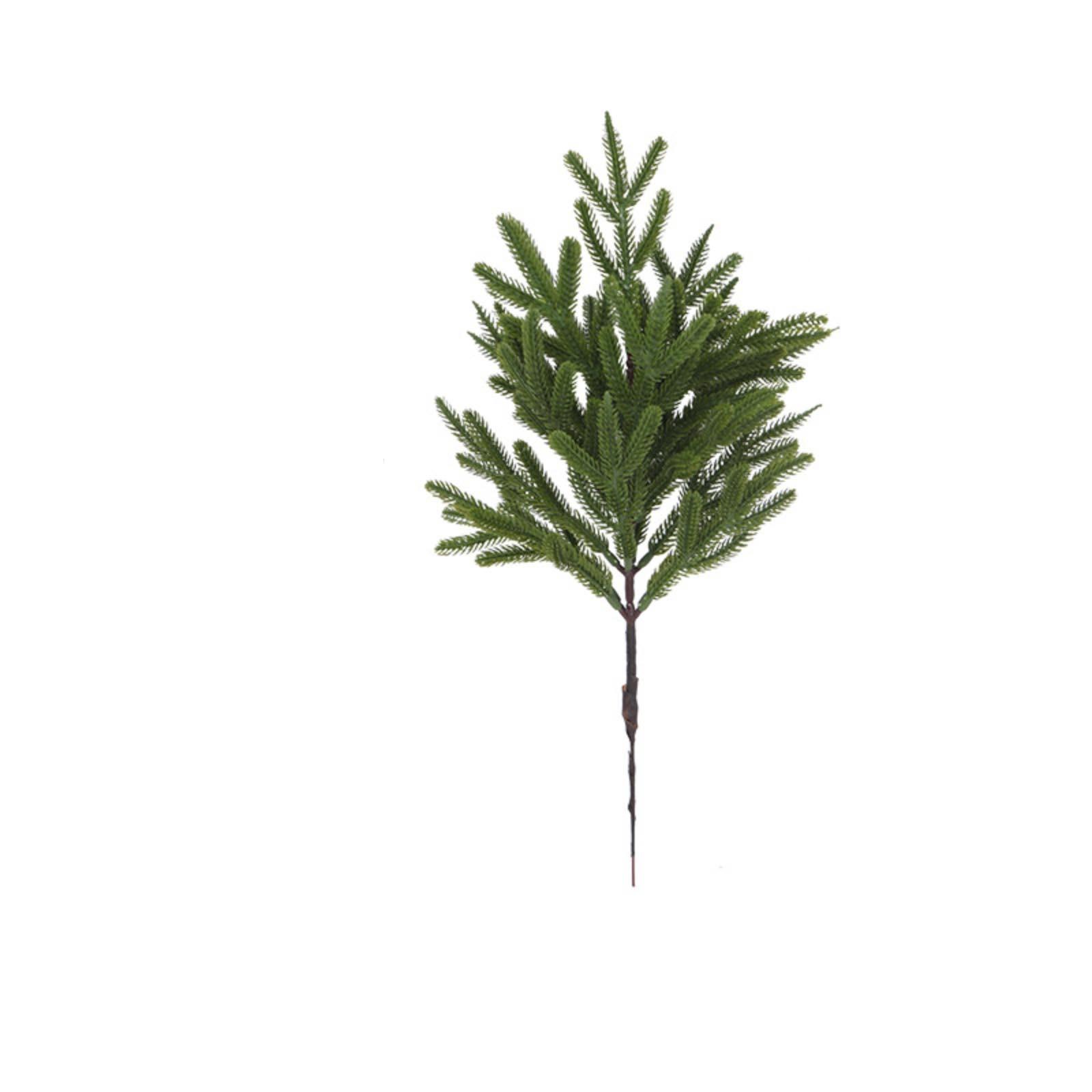 

Имитация ветки, одиночные декоративные рождественские зеленые растения, украшения для внутренних цветочных композиций, аксессуары One Size
