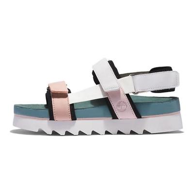 Santa Monica Sunrise Casual Sports Sandals Women Sandals White Green Pink A41QX662