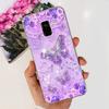 Schöne Hülle mit Aufdruck für Samsung Galaxy A8 (2018) / A8+ (2018) Weiche Silikon-TPU-Rückabdeckung für Samsung A8 A 8 Plus Handyhüllen