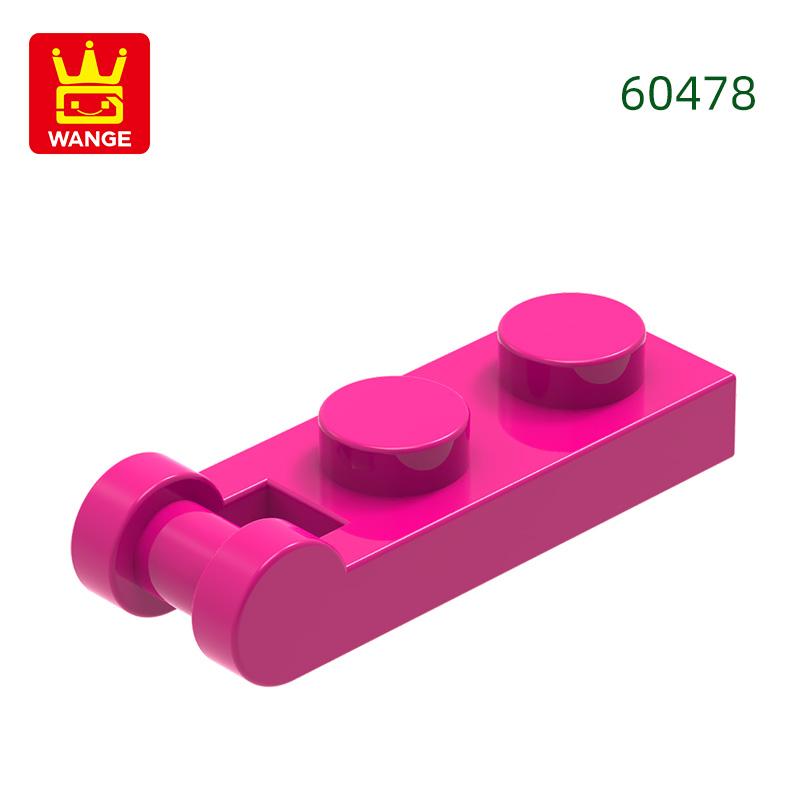 Non-Toxic 208Pcs/Lot 60478 1 X 2 With Bar Handle On End Block Moc Color Accessories Compatible With Curved Brick Diy Toys For Kid