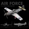 Building Blocks Aircraft Series J-20 J-15 Fighter Military Boys Assembling Toys