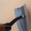 Triangular Steel Hoe for Gardening and Trenching - Ideal for Planting Flowers and Vegetables