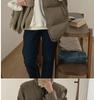 Women's Short Down Vest - 2025 Korean Style, Loose Fit, Sleeveless Jacket for Autumn & Winter