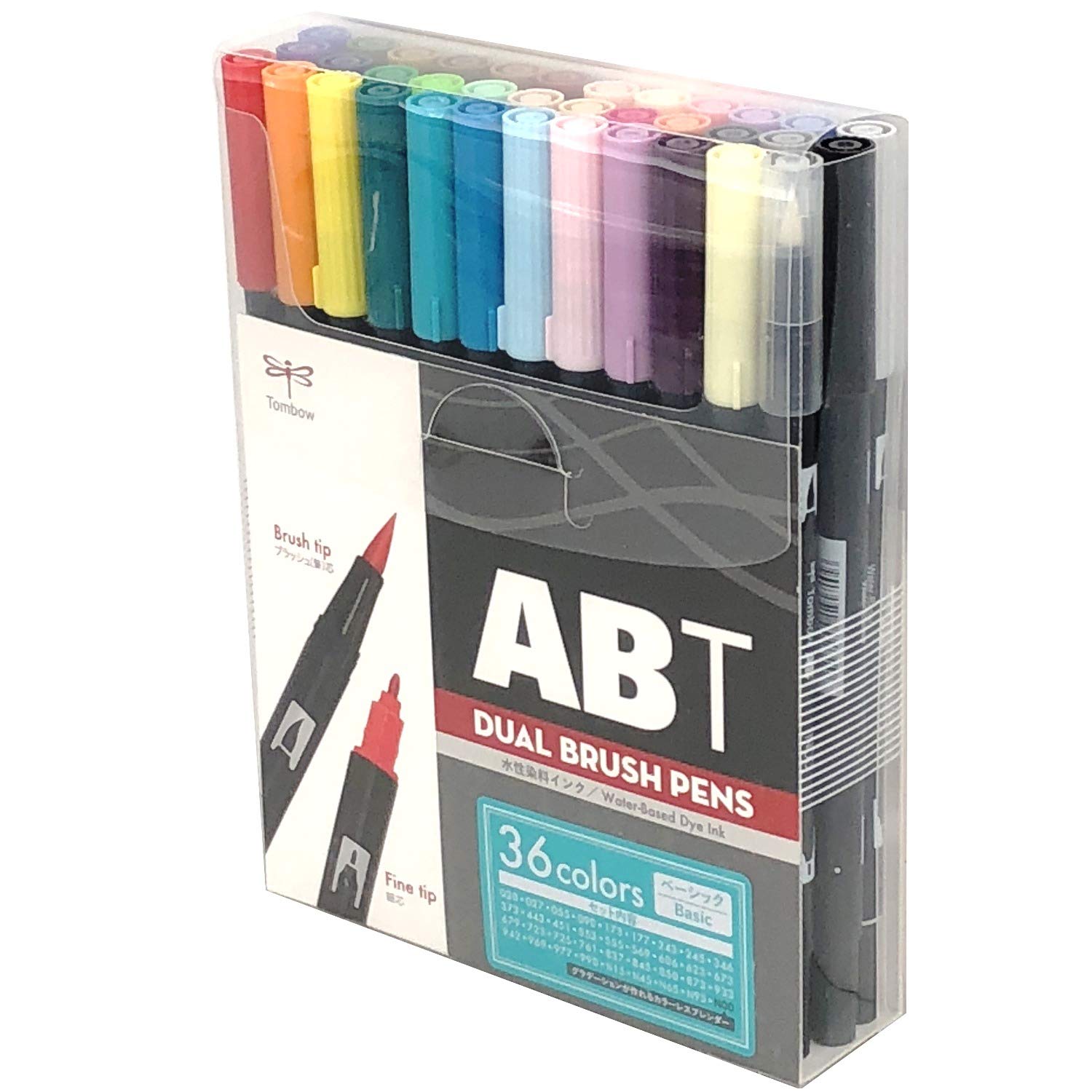 

Карандаш Tombow Pencil Dual Brush Pen ABT 36 Color Set Basic AB-T36CBA