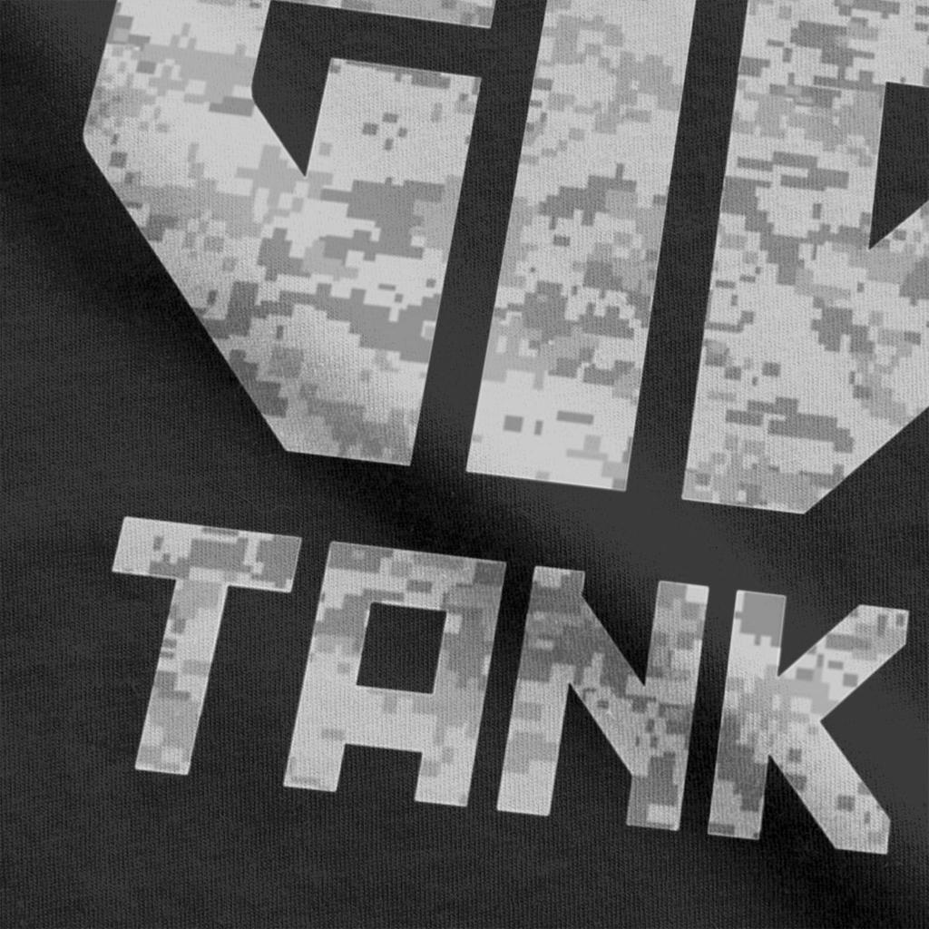 Tank Gervonta Davis Camo T Shirts for Men Pure Cotton Vintage T-Shirt Round Collar Tees Short Sleeve Tops Gift Idea