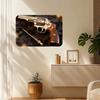 Placca Metallica Retro Smith & Wesson Revolver, Arte Murale Metallica 2D Vintage per Man Cave, Decorazione per Home Bar