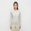 Fear of God Essentials S22 Crewneck Sweatshirt with Flocking and Fleece Lining Unisex Tops Light-Oatmeal FOG-SS22-036