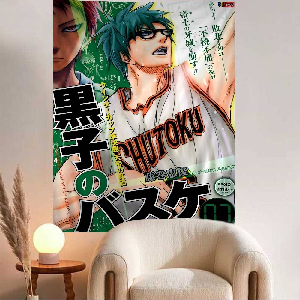 Japanese Anime Kuroko No Basket Cartoon Tapestry Bohemian Wall Tapestries Mandala Home Decor