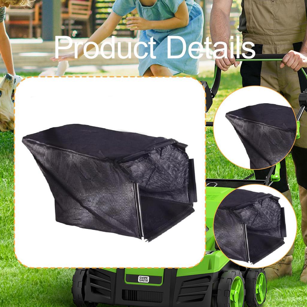 Lawn Mower Grass Bag Container Backyard Efficient Practical Portable Replaces Useful Adults