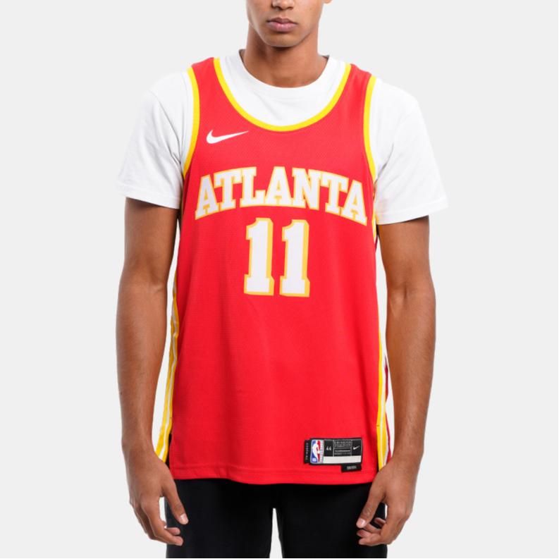 New Nike Trey Young Atlanta Hawks 2024/25 Icon Edition Big Kids' Nike Nba Swingman Jersey DN1995-657