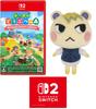 Animal New Horizons Nintendo Switch 2 Edition Switch 2 Jun Plüschtier-Set Nintendo Switch 2 Logo-Design Mikrofaser-Tuch enthalten Crossing - + (S)