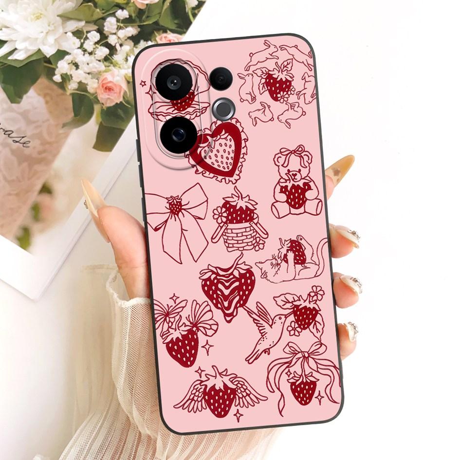 For Vivo V60 Lite 5G Case Cute Panda Rabbit Soft Candy Silicone Shockproof Cover For Vivo V60 5G Coque V2511 V 60 V60Lite Casing