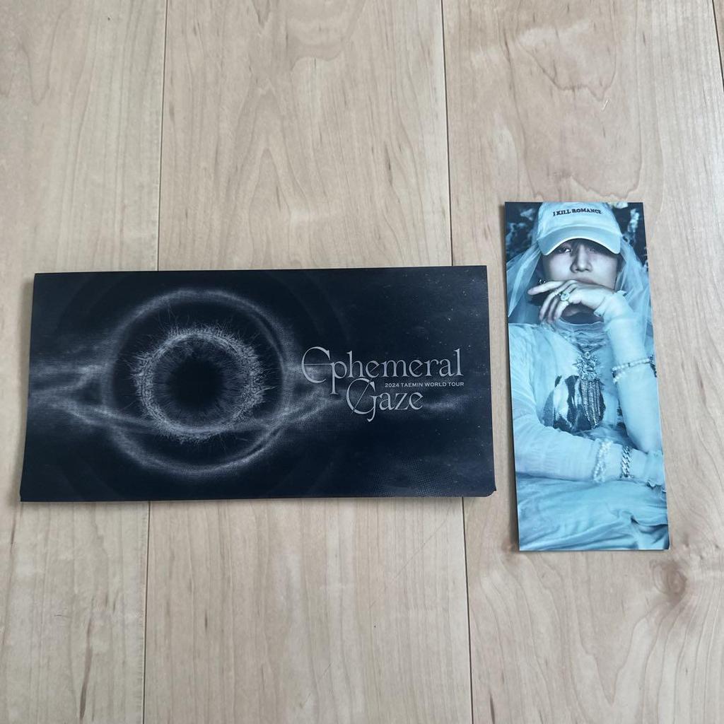 [USED] Opened TAEMIN Fan Club 1st Generation Membership Bonus (See image 3)