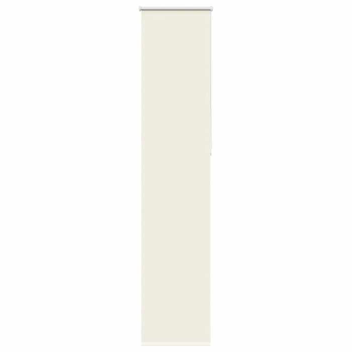 VidaXL Roller Blind Blackout Off-white 45x210cm Fabric Width, Day and Night Blind, Kitchen Blind, Blind 4011689