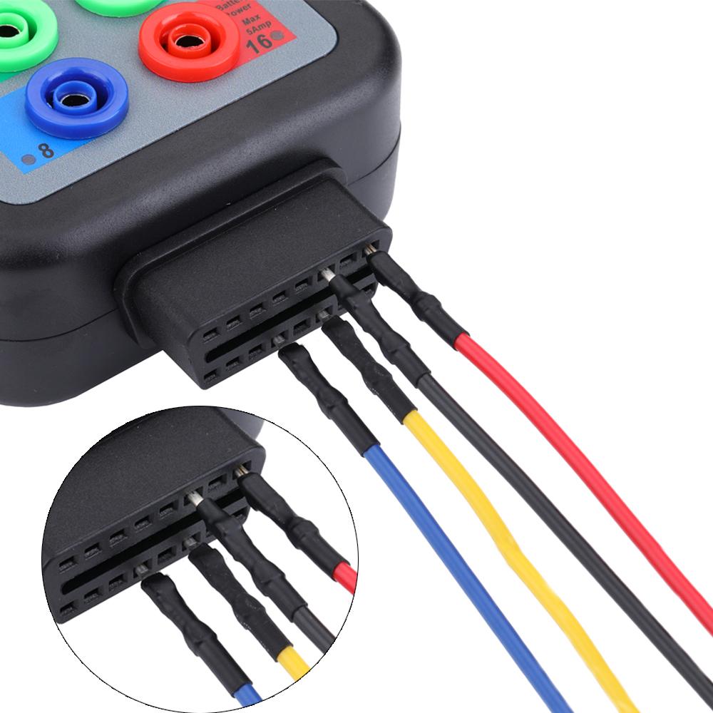 2026 OBDII Auto Car Break out Box Obd Breakout Box Car Protocol Detector with Pin out Car Obd2 Interface Monitor for Vehicle