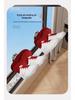 Suction Cup Shoe Rack: No-Punch Balcony Sandal & Shoe Drying Solution