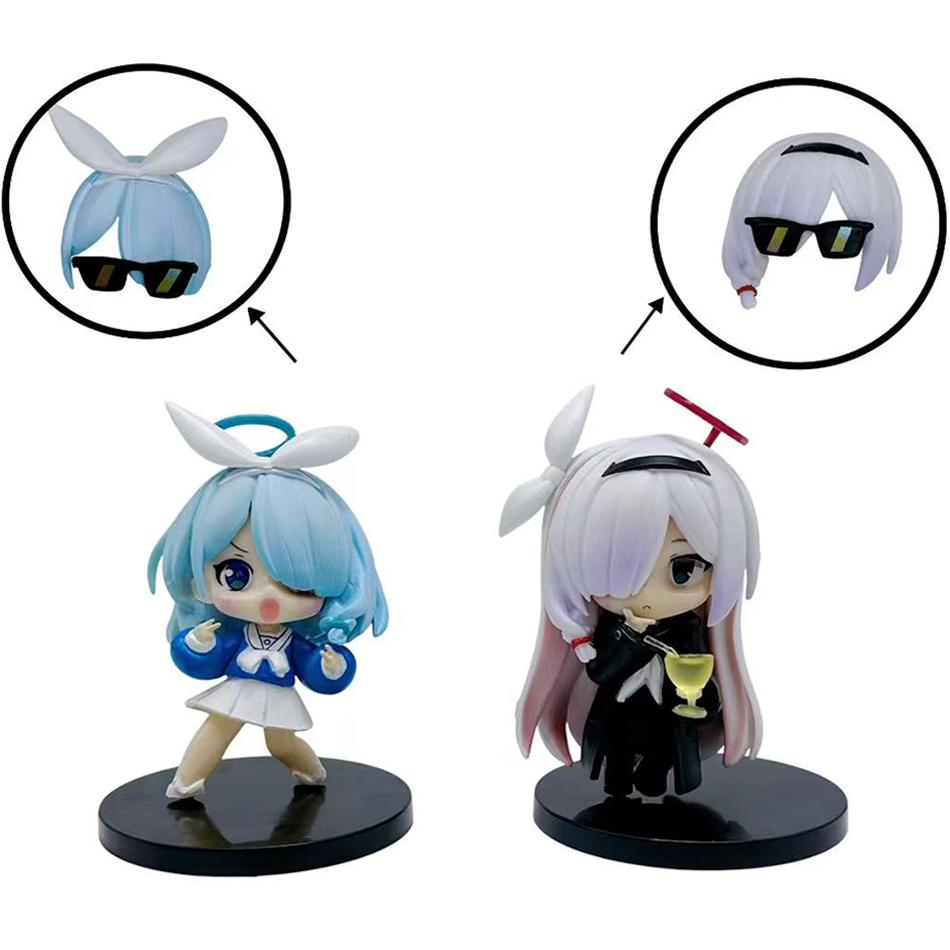Skladem Blue Archive Plana Arona Figurka PVC Anime Sběratelská Anime Postavy Ozdoby Roztomilý Kreslený Festival Vánoční Dárek