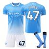 26-27 Manchester Home Football Jersey for Kids and Adults FODEN #47