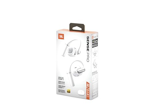 JBL Sense Pro True Wireless Earphones Open-Ear Hi-Res Audio Wireless Charging Bass Boost Multi-Point Connectivity IP54 Dust Water Resistance Liquid