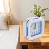 1 Pcs Brand New High Quality Bedroom Home Decorations Kitchen Clock Radios Alarm Clock Clock 9.5*9.5*4cm Green