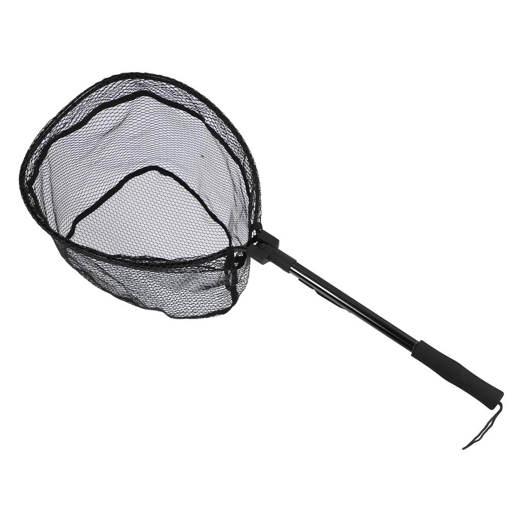 Floating Fishing Net Fish Landing Net Fish Friendly Mesh for Safe Catch Release Compact Foldable for Easy