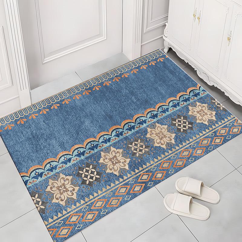Entrance Mat Bathroom Waterproof Carpet Dirt Resistant Mat Household Foot Mat Door Mat
